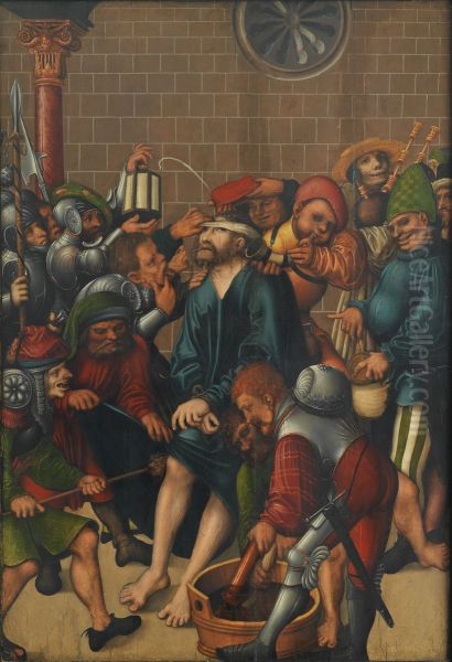 Verspottung Christi Oil Painting by Lucas Cranach the Elder