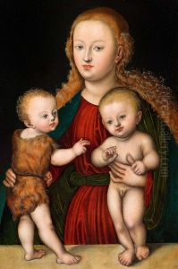 Virgin and Child with Saint John