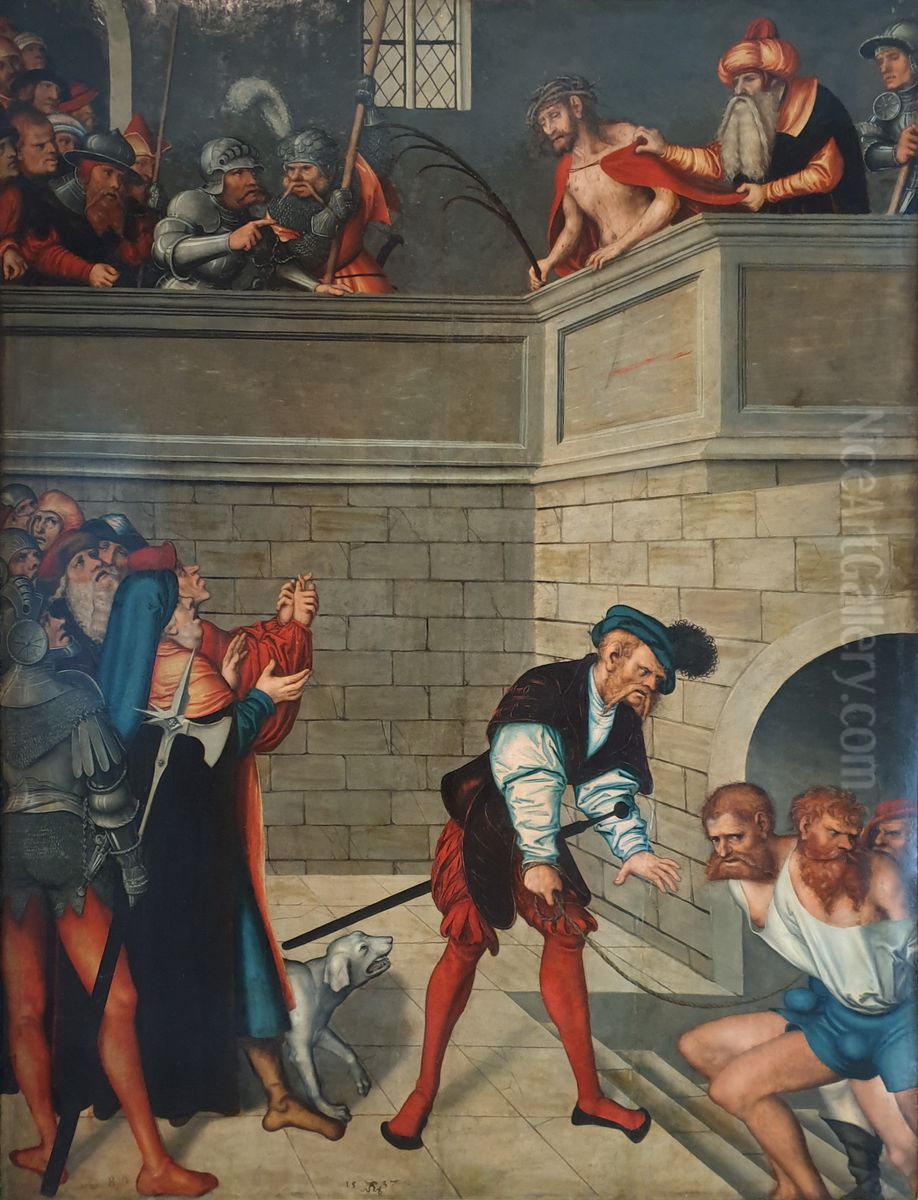 Ecce Homo Oil Painting by Lucas Cranach the Elder