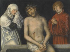 Der Schmerzensmann zwischen Maria und Johannes
