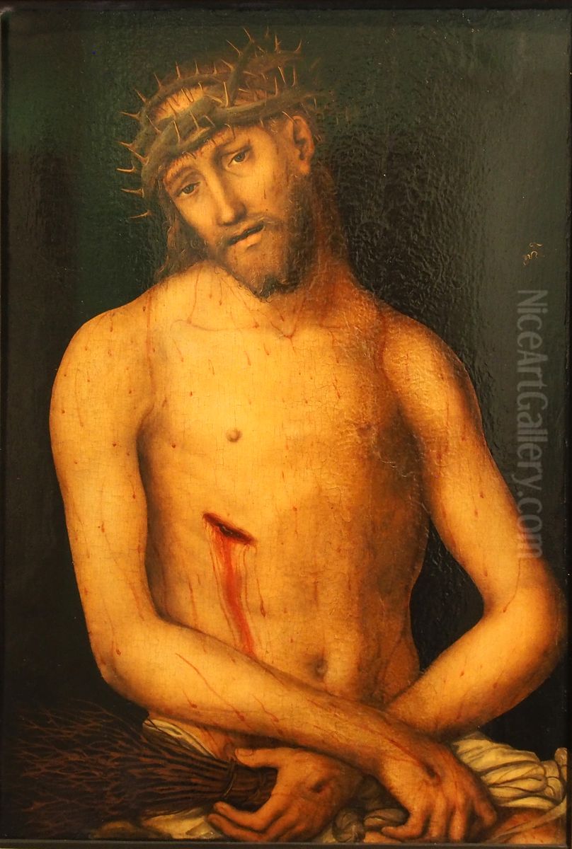 Der Schmerzensmann Oil Painting by Lucas Cranach the Elder