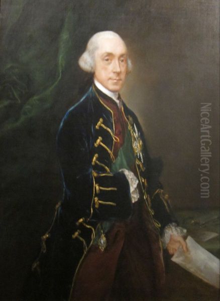 Francis Greville, 1st Earl of Warwick Oil Painting by Thomas Gainsborough