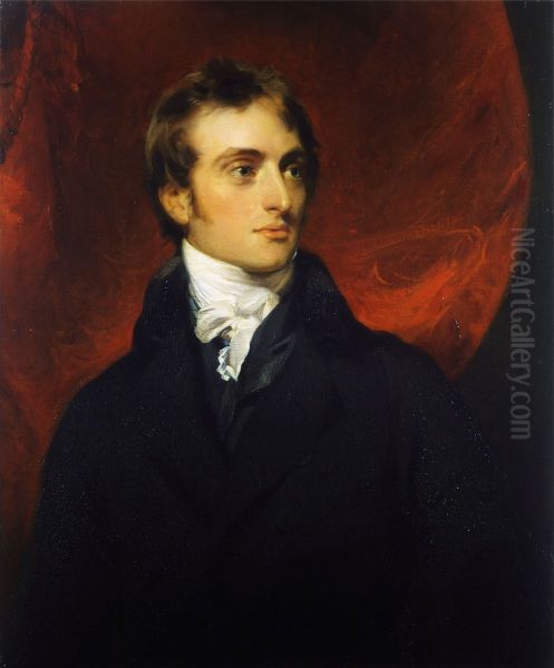 Portrait ofCodrington Edmund Carrington(1769-1849), English judge and politician. Oil Painting by Thomas Lawrence