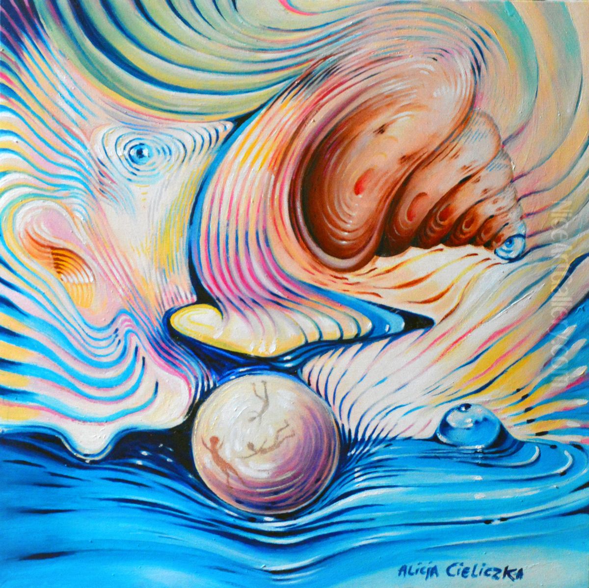 Cochlear language Oil Painting by unknown