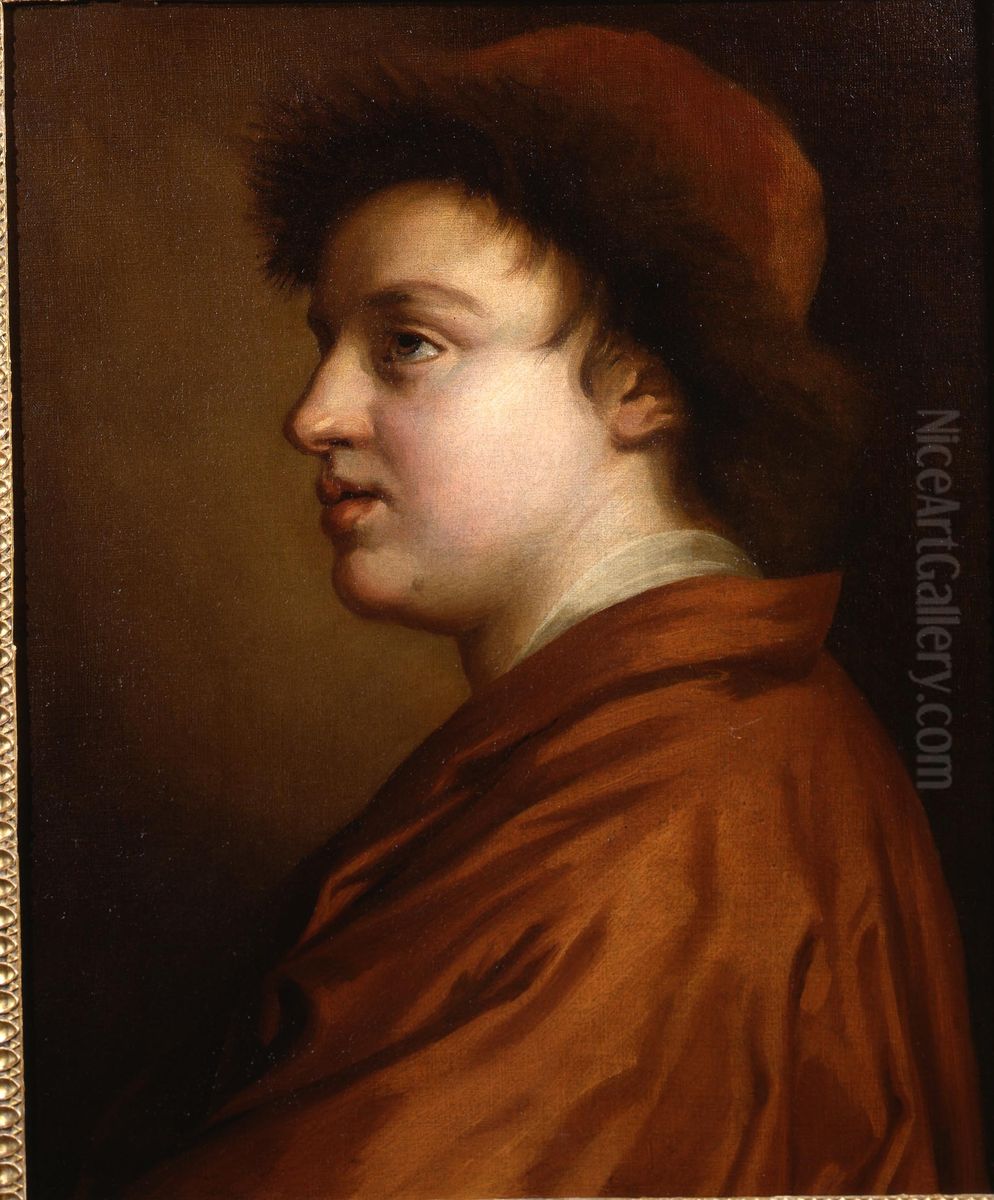 Charles Beale the Younger Oil Painting by Mary Beale