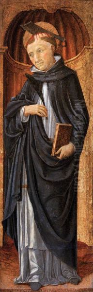 San Pietro martire Oil Painting by Vecchietta