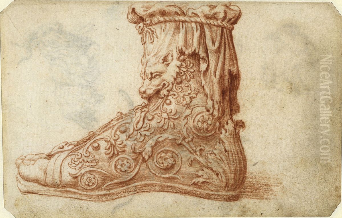 Boot of the Genius Farnese Oil Painting by Maarten Van Heemskerck