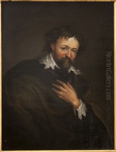 Portrait of Peter Paul Rubens Oil Painting by Sir Anthony Van Dyck