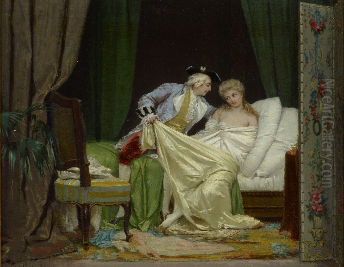 Let's make peace, or peace treaty Oil Painting by Pietro Bouvier