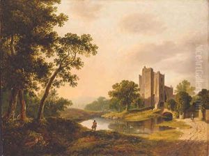 Landscape with a view of Drimnagh Castle