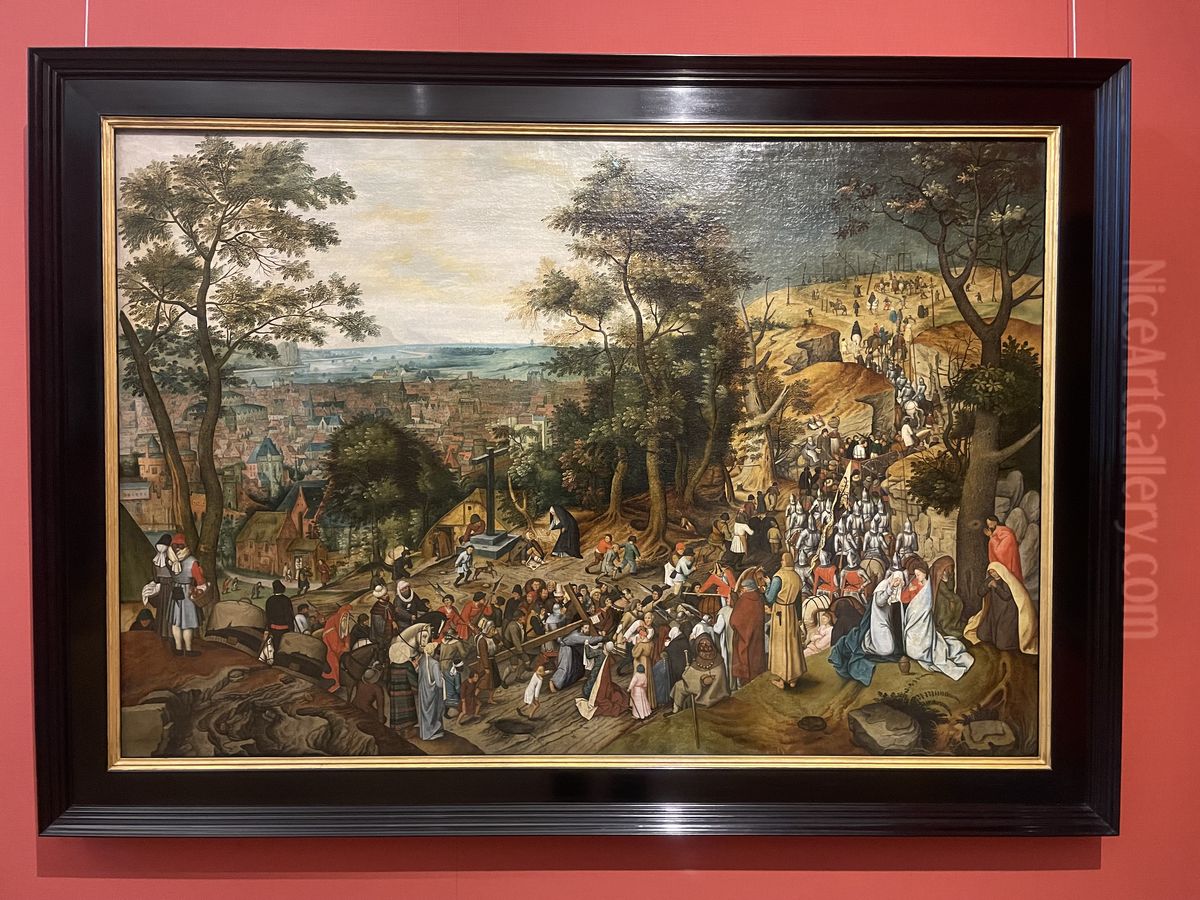 The Way to Calvary Oil Painting by Pieter Brueghel the Younger