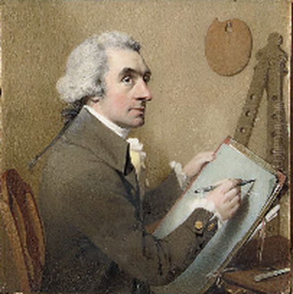 Self-portrait Oil Painting by William Pether
