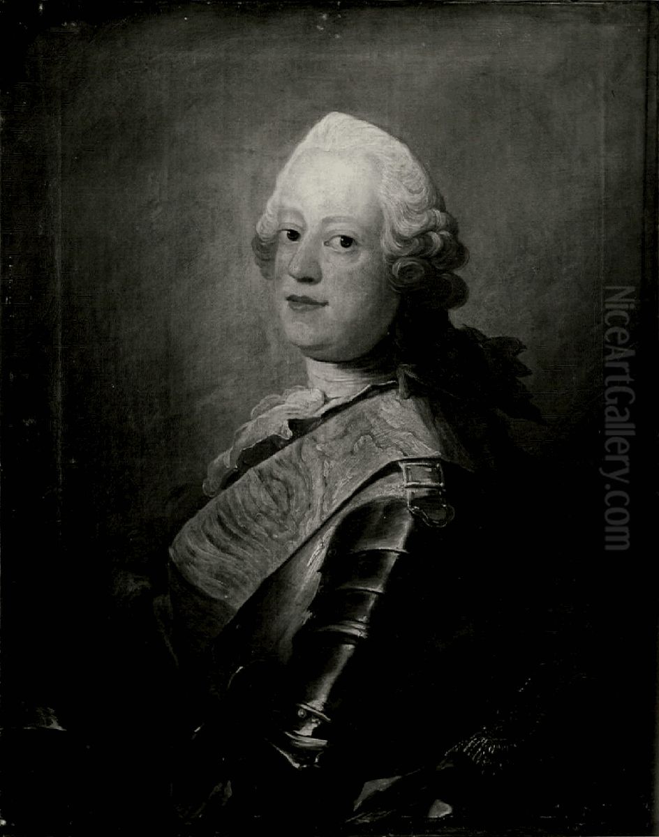 Prince Emil August of Augustenborg. Oil Painting by Peder Als