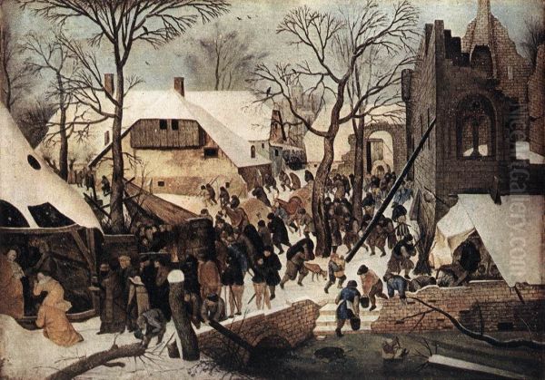 Adoration of the Magi Oil Painting by Pieter Brueghel the Younger