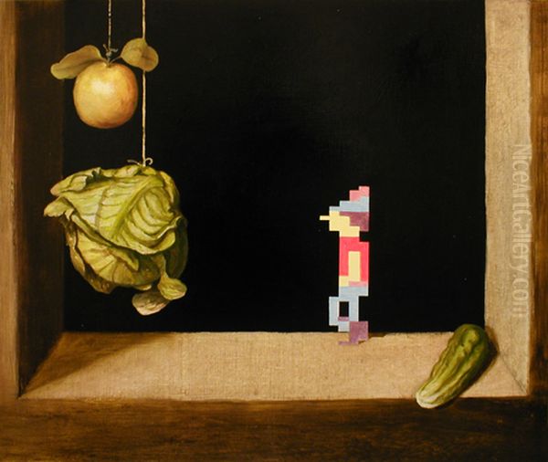 Graham Oil Painting by Kristoffer Zetterstrand