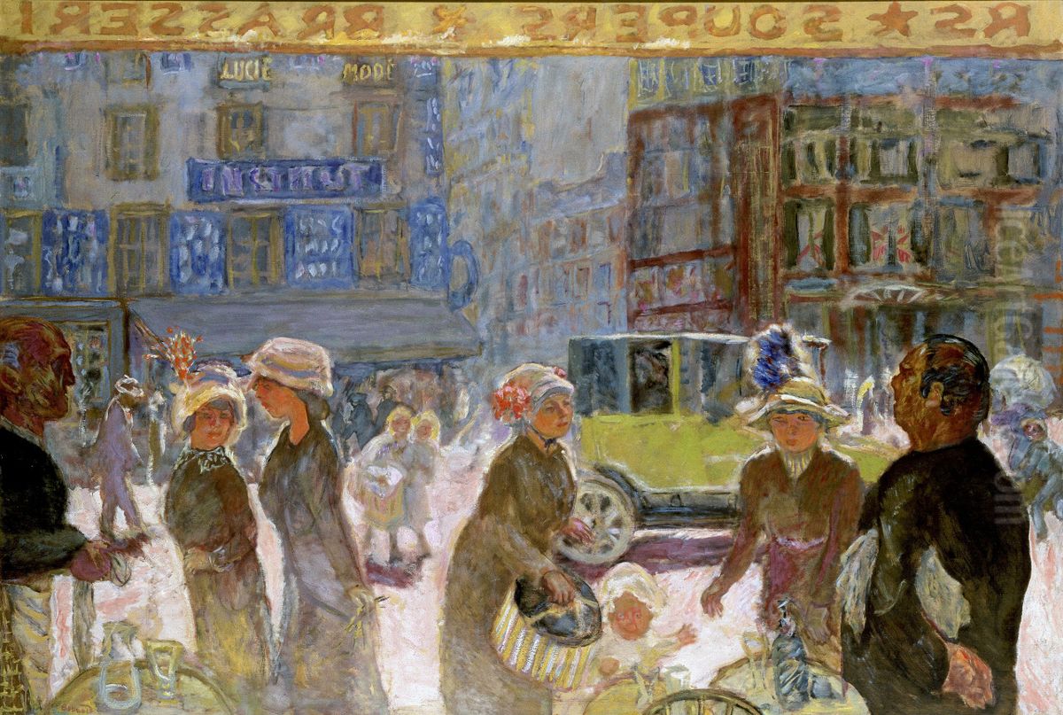 La Place Clichy Oil Painting by Pierre Bonnard