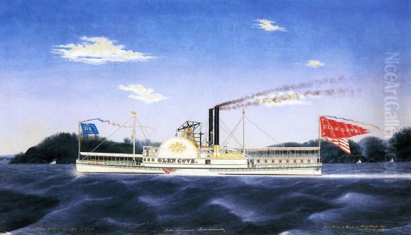 Glen Cove Oil Painting by James Bard