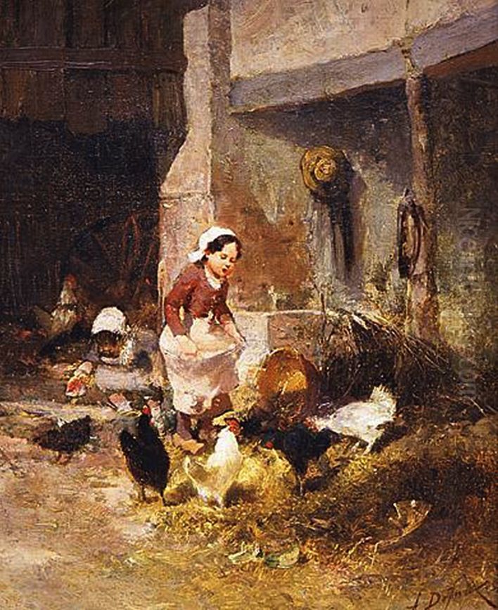 L'heure-du-grain Oil Painting by Alexandre Defaux