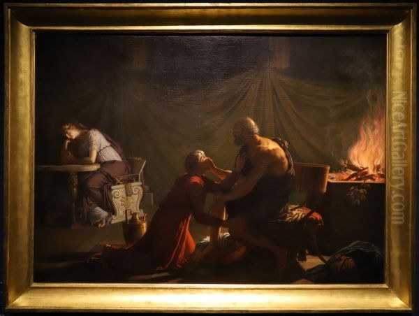Le retour d'Ulysse Oil Painting by Francois-Xavier Fabre
