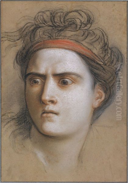 Medea Oil Painting by Charles-Antoine Coypel