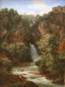 Vue de la grotte des sirenes a Tivoli