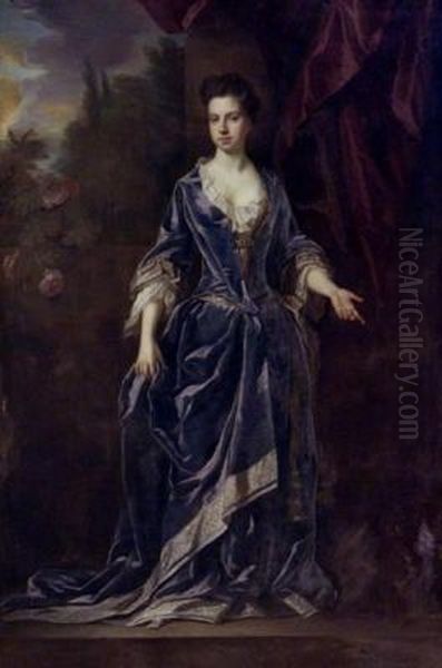 Amabel Grey, Lady Glenorchy, wife of John Campbell, 3rd Earl of Breadalbane and Holland Oil Painting by John Closterman