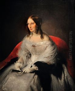 Portrait of princess di Sant' Antimo