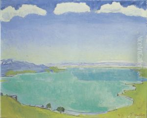 Genfersee von Caux aus