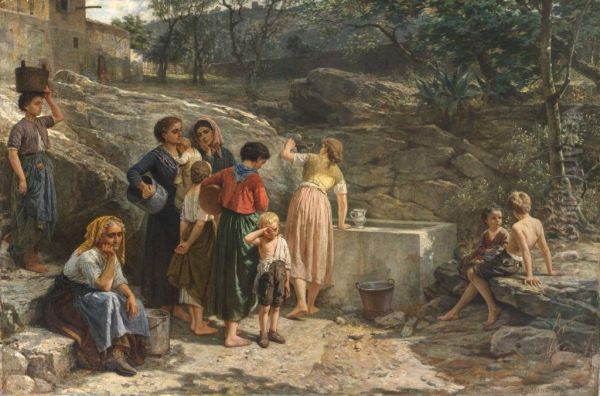 Drought Oil Painting by Bartolomeo Giuliano