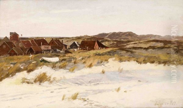 Juist Oil Painting by Johann Christopher Drathmann