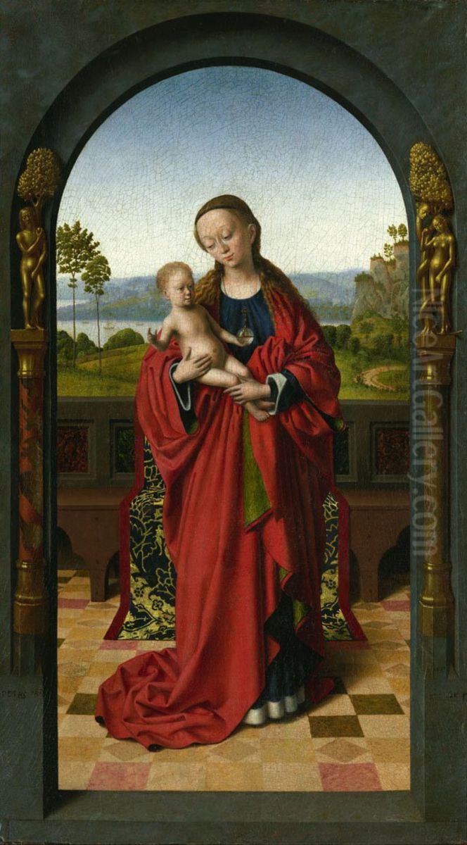 Madonna Oil Painting by Petrus Christus