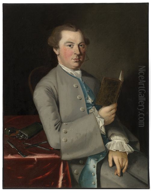 Dr. Hall Jackson (1739-1797) Oil Painting by John Singleton Copley