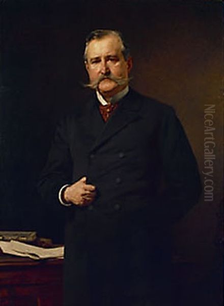 Dr. Victor von Fuchs Oil Painting by unknown