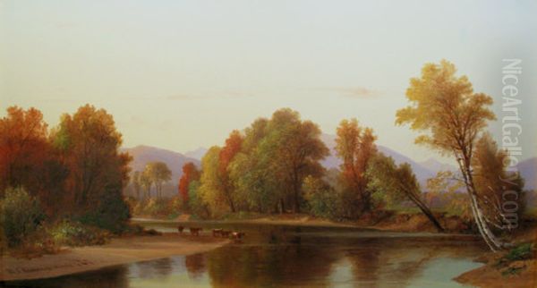 On the Saco Oil Painting by Benjamin Champney