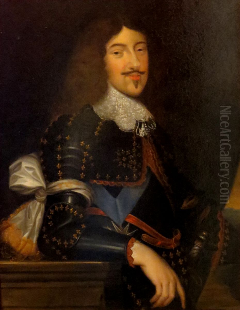 Portrait deGaston de France(1608-1660) Oil Painting by Philippe de Champaigne