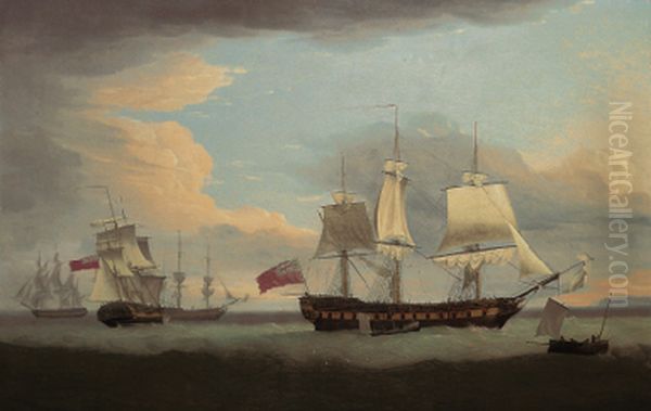 The East Indiaman ,,Hindostan