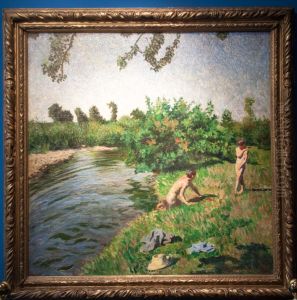 Bathing boys