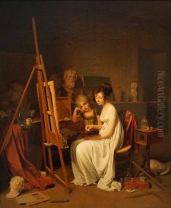 Studio of a Woman Artist (Studio of a Female Artist)