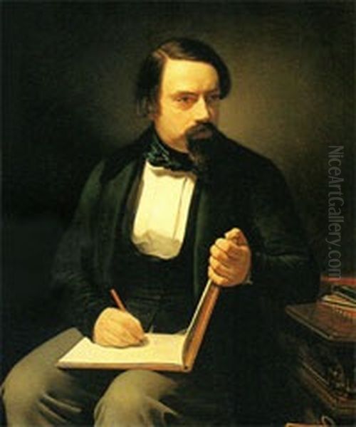 Self-portrait Oil Painting by Frederic Peyson