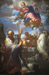 The Assumption of the Virgin with St. Anne and St. Nicholas of Myra