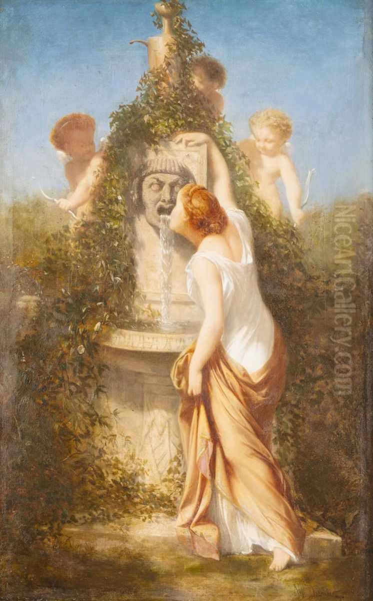 The Fountain of Venus Oil Painting by unknown