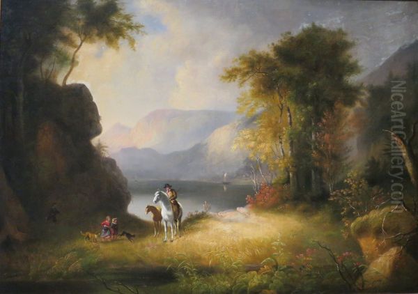 The Homecoming Oil Painting by Alvan Fisher