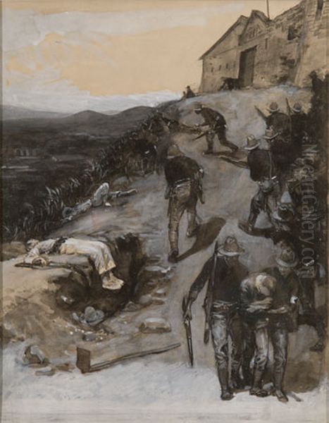 The Night After San Juan Oil Painting by William James Glackens