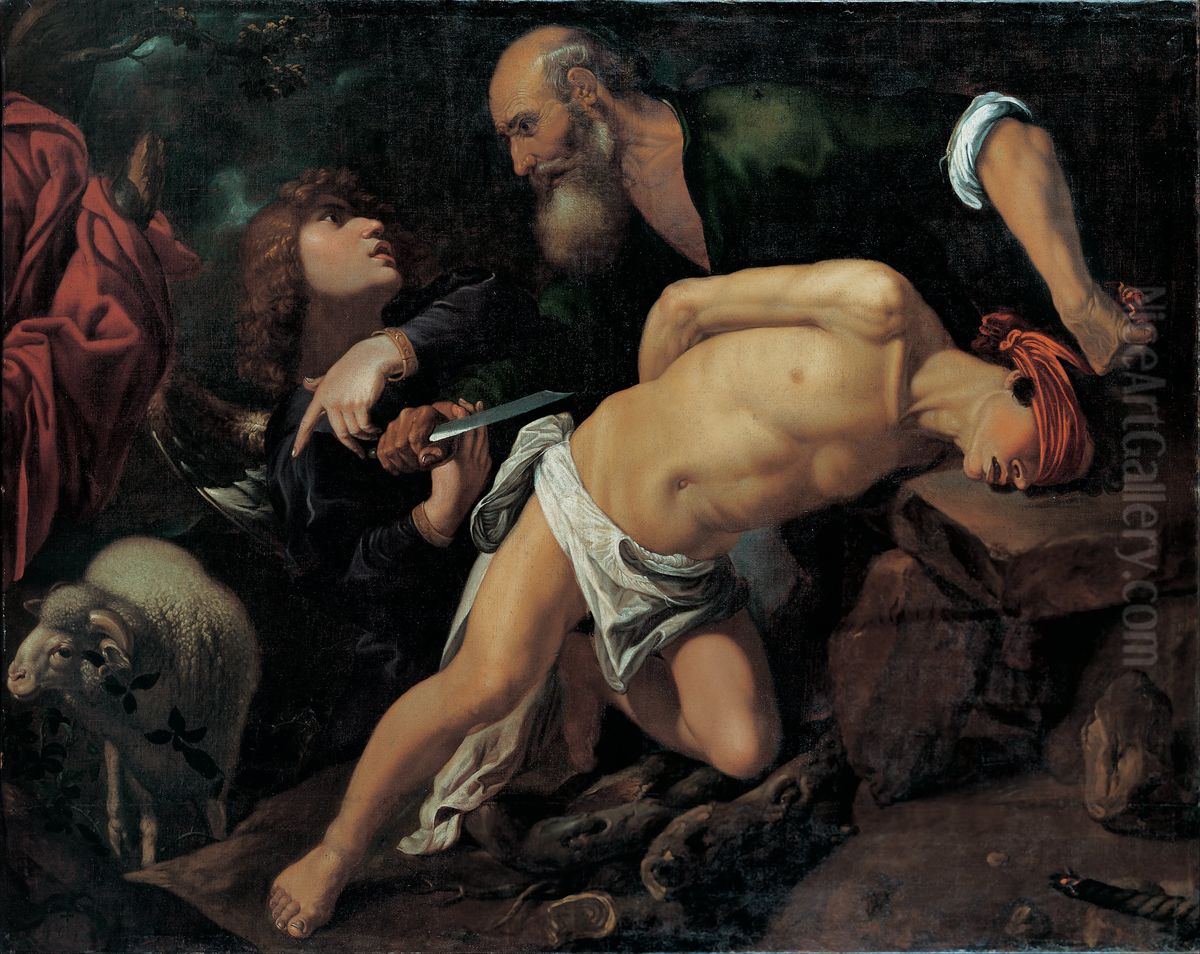 The Sacrifice of Isaac Oil Painting by Pedro Orrente