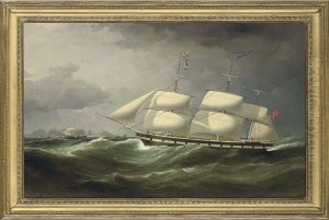 The Ship Frankfield off Table Bay