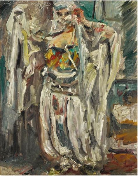 (ODALISQUE) Oil Painting by Lovis Corinth