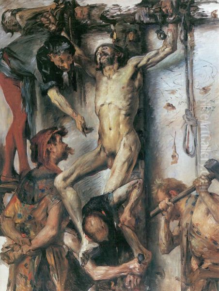 Das grosse Martyrium Oil Painting by Lovis Corinth