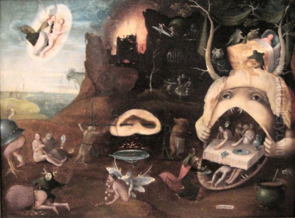The Vision of Tondalys Oil Painting by Hieronymus Bosch