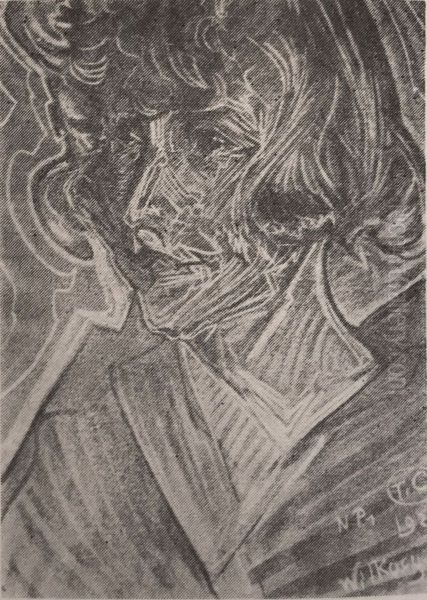 Portrait of Maria Malanowicz-Niedzielska Oil Painting by Stanislaw Ignacy Witkiewicz