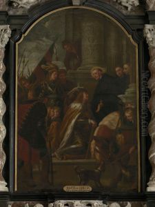 Saint Benedict receives Totila